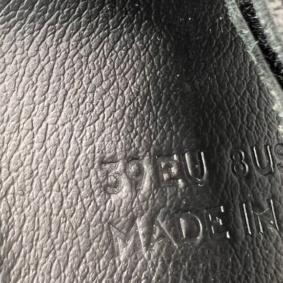 Veja Etna O.T. Leather Hook & Loop Sandal Black Women's 8M/Men's 6/EU 39 - Picture 9 of 10